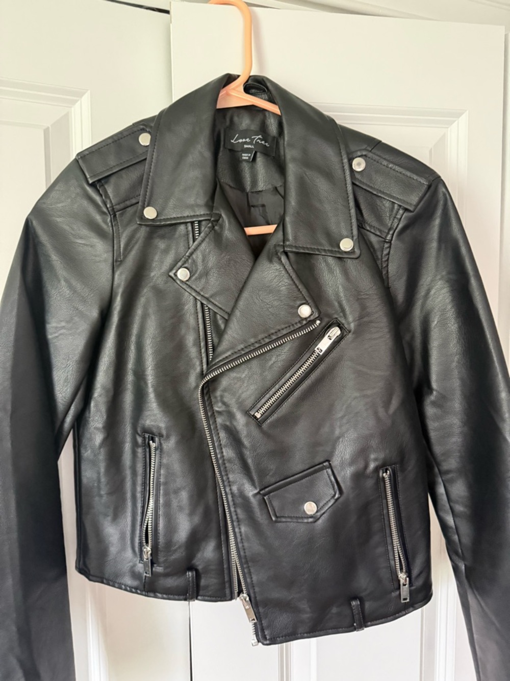 Leather jacket